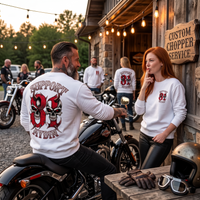 Infernal Twin Skulls Sweatshirt
