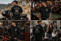 Crafted Legacy Siyah Basic T-Shirt