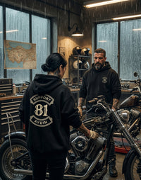 Crafted Legacy Siyah Hoodie