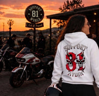 Infernal Twin Skulls Hoodie