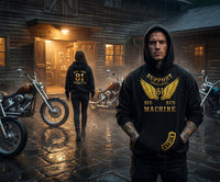 Midnight Gold Siyah Hoodie