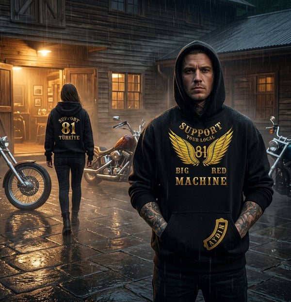 Midnight Gold Siyah Hoodie
