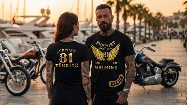Midnight Gold Siyah Basic T-Shirt