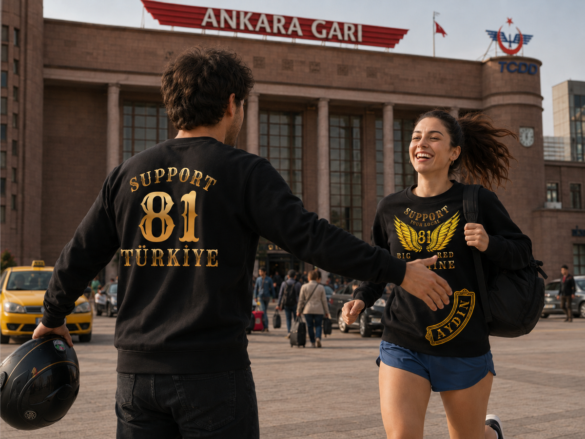 Midnight Gold Siyah Sweatshirt