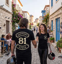 Crafted Legacy Siyah Basic T-Shirt