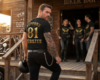 Midnight Gold Siyah Basic T-Shirt