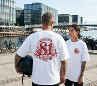 Retro Monogram Türkiye Beyaz Oversize T-Shirt
