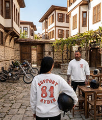 Old School Prestige Aydın Beyaz Sweatshirt