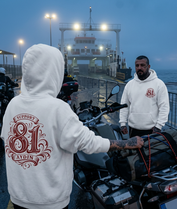 Retro Monogram Aydın Hoodie