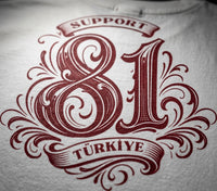 Retro Monogram Türkiye Basic T-Shirt