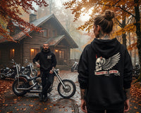 Flying Demon Siyah Hoodie