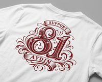 Retro Monogram Aydın Basic T-Shirt