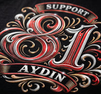 Retro Monogram Aydın Basic T-Shirt
