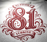 Retro Monogram Türkiye Oversize T-Shirt
