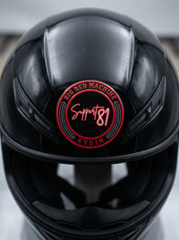 BIG RED MACHINE - SUPPORT 81 AYDIN 3D UV STICKER