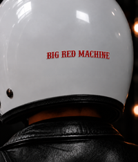 BIG RED MACHINE 3D UV STICKER