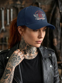 Iron Wings LACİVERT Şapka