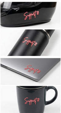 Redline Signature 3D UV Sticker