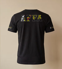 Member 2 Siyah Oversize T-Shirt - arka