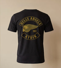 Member 5-B Siyah Oversize T-Shirt - arka