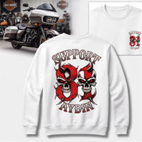 Infernal Twin Skulls Sweatshirt