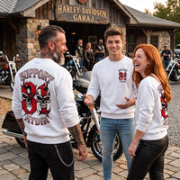 Infernal Twin Skulls Sweatshirt