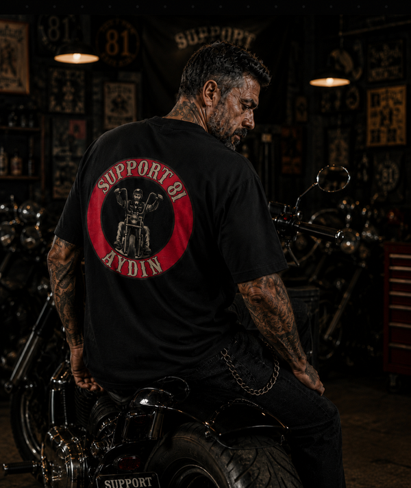 Support 81 Aydın Oversize T-Shirt - Motorlu