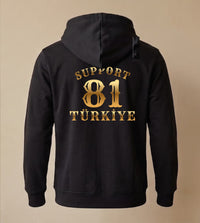Midnight Gold Siyah Hoodie