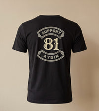 Crafted Legacy Siyah Basic T-Shirt