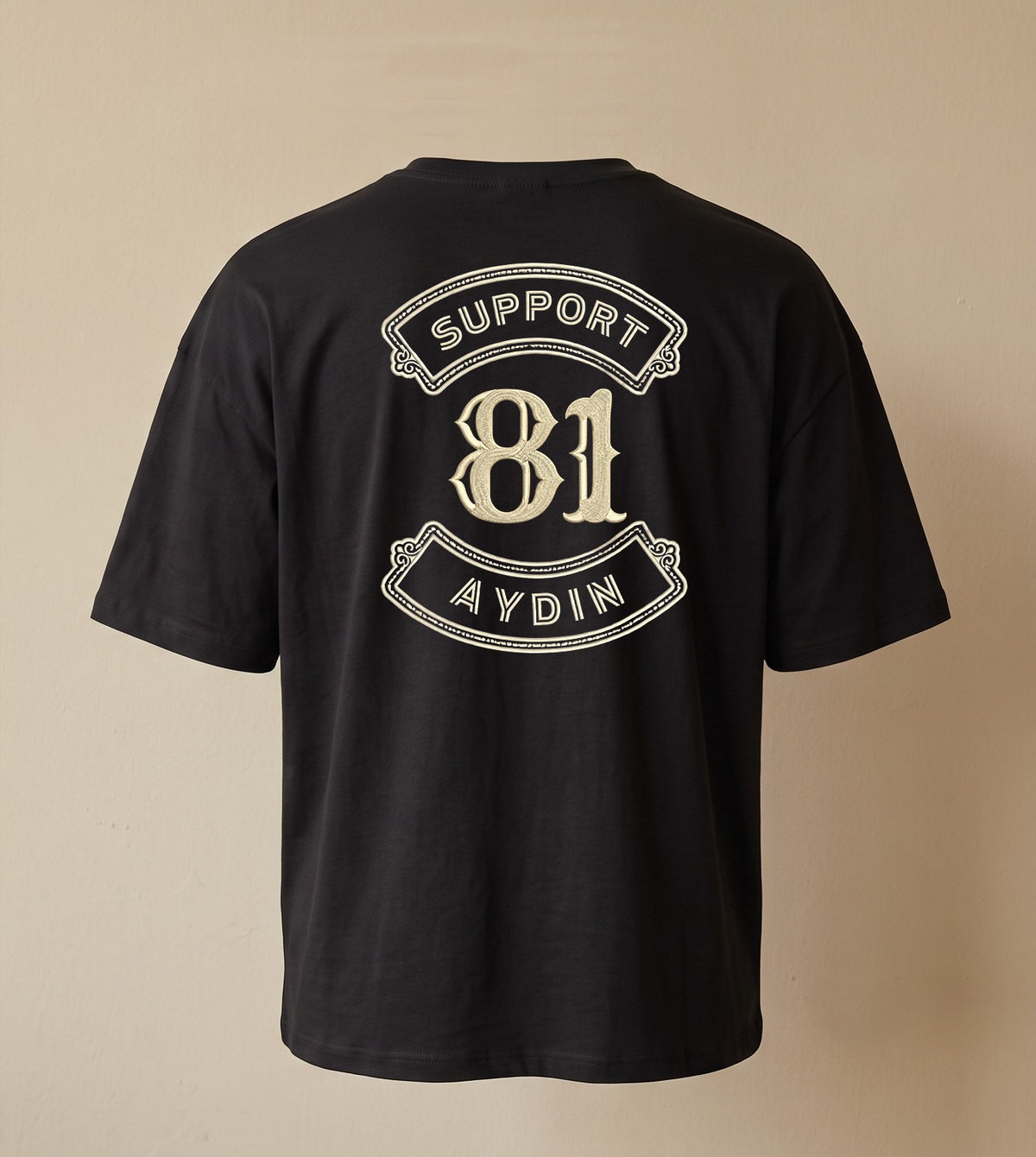 Crafted Legacy Siyah Oversize T-Shirt