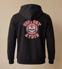 Neon Skull Siyah Hoodie