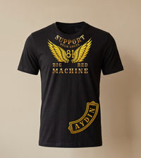 Midnight Gold Siyah Basic T-Shirt