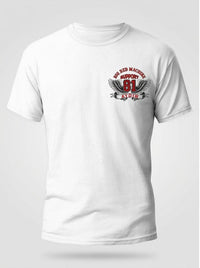 Iron Wings Beyaz Basic T-Shirt