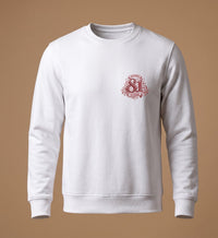 Retro Monogram Aydın Beyaz Sweatshirt