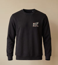Flying Demon Siyah Sweatshirt