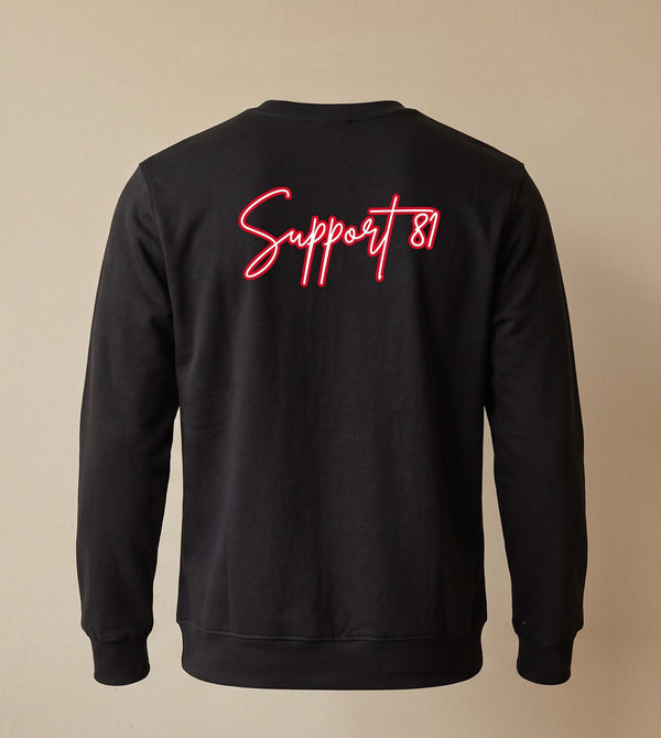 Redline Signature Siyah Sweatshirt