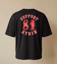 Old School Prestige Aydın Siyah Oversize T-Shirt