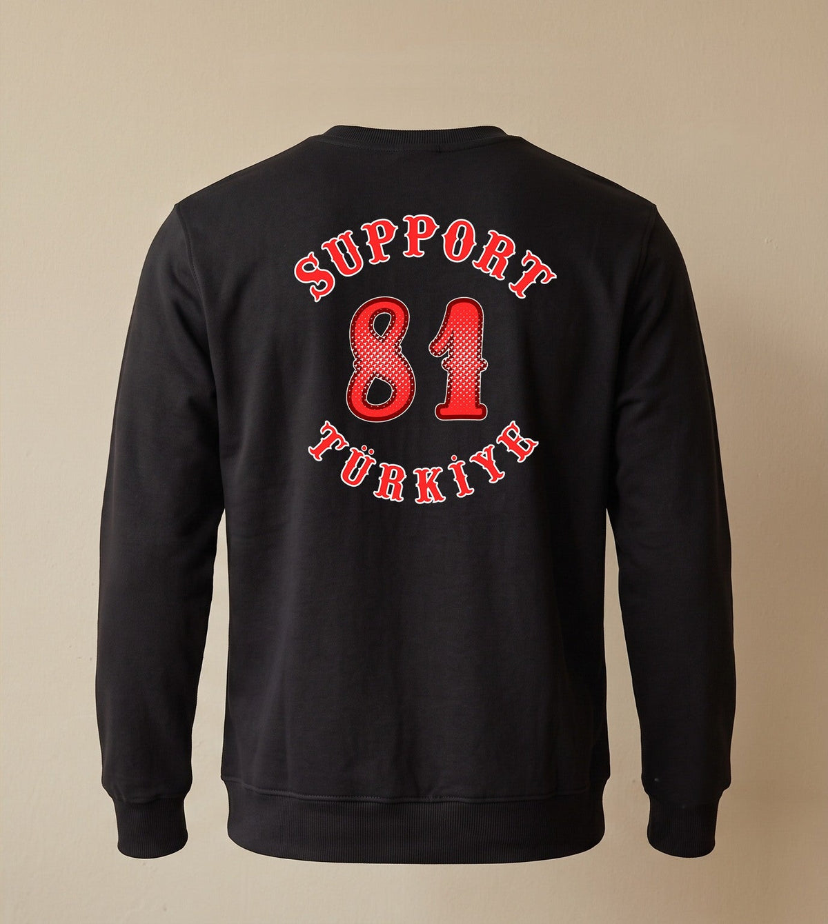 Old School Prestige Türkiye Siyah Sweatshirt