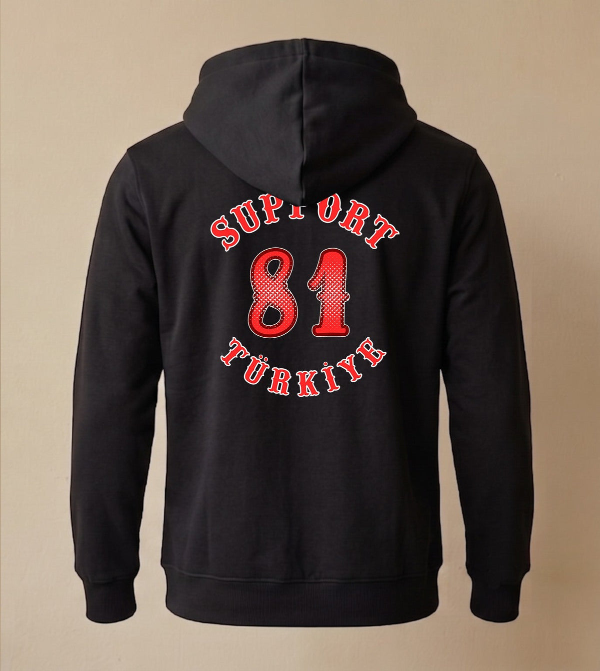 Old School Prestige Türkiye Siyah Hoodie
