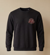 Retro Monogram Aydın Siyah Sweatshirt