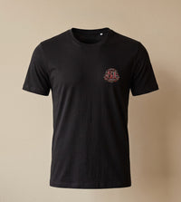 Retro Monogram Türkiye Siyah Basic T-Shirt
