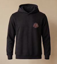 Retro Monogram Türkiye Siyah Hoodie